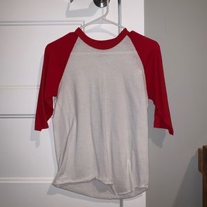 Soffe Raglan Baseball Tee